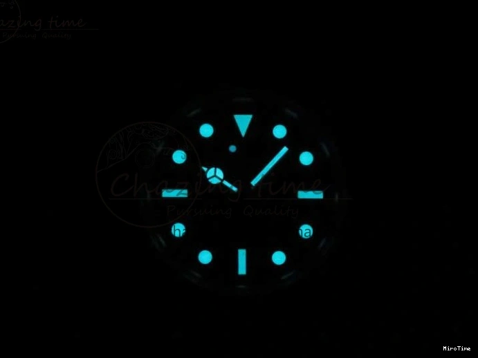 MiroTime 0111 SmoothTexture Submariner customized by Tempus Machina GMF Best Edition on SS Bracelet SA 2701